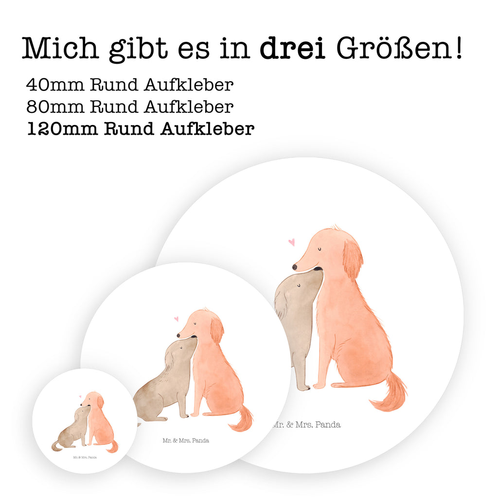 Rund Aufkleber Hunde Liebe Sticker, Aufkleber, Etikett, Hund, Hundemotiv, Haustier, Hunderasse, Tierliebhaber, Hundebesitzer, Sprüche, Liebe, Hund. Hunde, Kuss, Vertrauen, Kuscheln, Herz