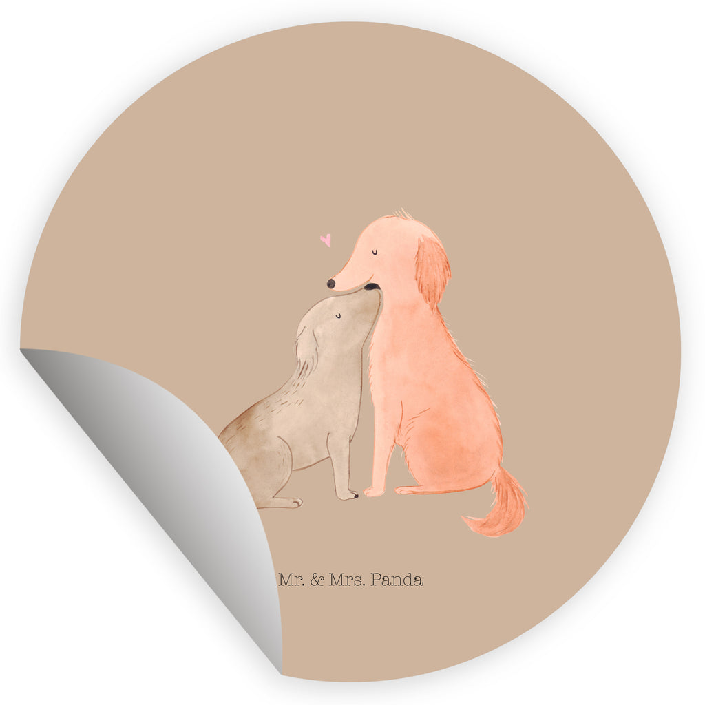 Rund Aufkleber Hunde Liebe Sticker, Aufkleber, Etikett, Hund, Hundemotiv, Haustier, Hunderasse, Tierliebhaber, Hundebesitzer, Sprüche, Liebe, Hund. Hunde, Kuss, Vertrauen, Kuscheln, Herz