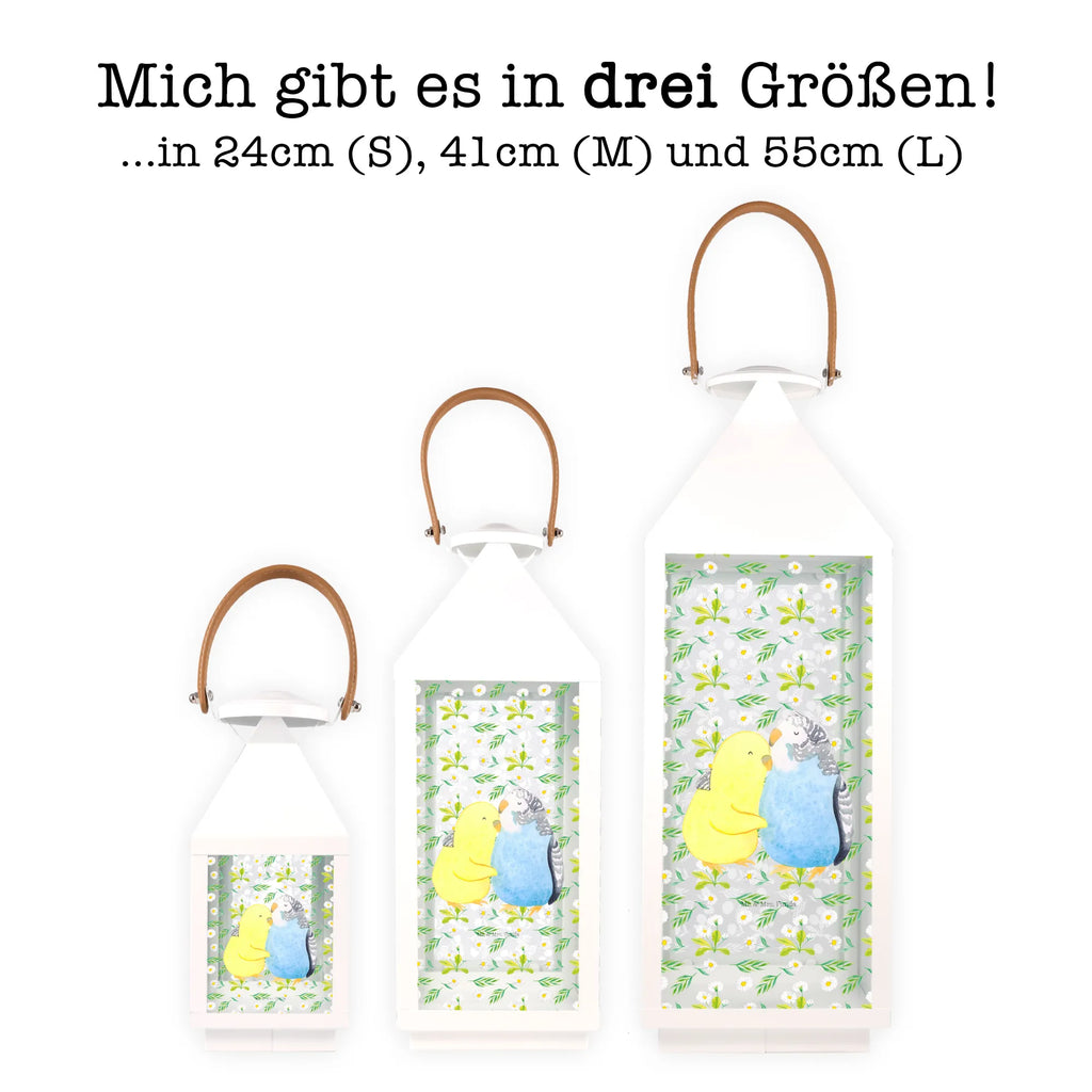 Deko Laterne Wellensittich Liebe Gartenlampe, Gartenleuchte, Gartendekoration, Gartenlicht, Laterne kleine Laternen, XXL Laternen, Laterne groß, Liebe, Partner, Freund, Freundin, Ehemann, Ehefrau, Heiraten, Verlobung, Heiratsantrag, Liebesgeschenk, Jahrestag, Hocheitstag, Vögel, Wellensittich, Nähe, Kuscheln, Vertrauen