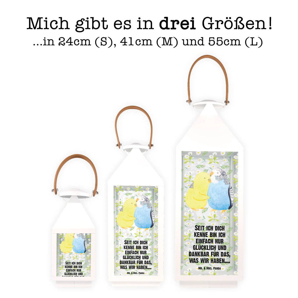 Deko Laterne Wellensittich Liebe Gartenlampe, Gartenleuchte, Gartendekoration, Gartenlicht, Laterne kleine Laternen, XXL Laternen, Laterne groß, Liebe, Partner, Freund, Freundin, Ehemann, Ehefrau, Heiraten, Verlobung, Heiratsantrag, Liebesgeschenk, Jahrestag, Hocheitstag, Vögel, Wellensittich, Nähe, Kuscheln, Vertrauen