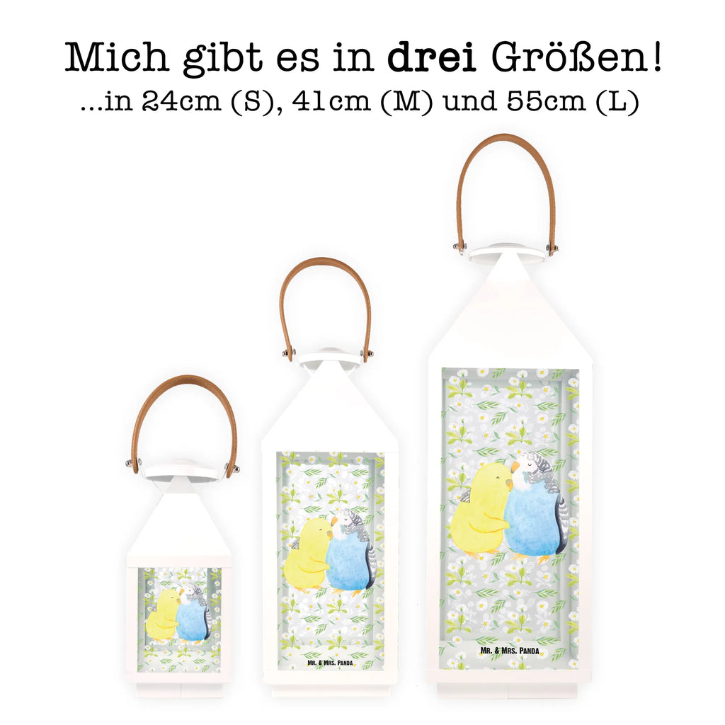 Deko Laterne Wellensittich Liebe Gartenlampe, Gartenleuchte, Gartendekoration, Gartenlicht, Laterne kleine Laternen, XXL Laternen, Laterne groß, Liebe, Partner, Freund, Freundin, Ehemann, Ehefrau, Heiraten, Verlobung, Heiratsantrag, Liebesgeschenk, Jahrestag, Hocheitstag, Vögel, Wellensittich, Nähe, Kuscheln, Vertrauen