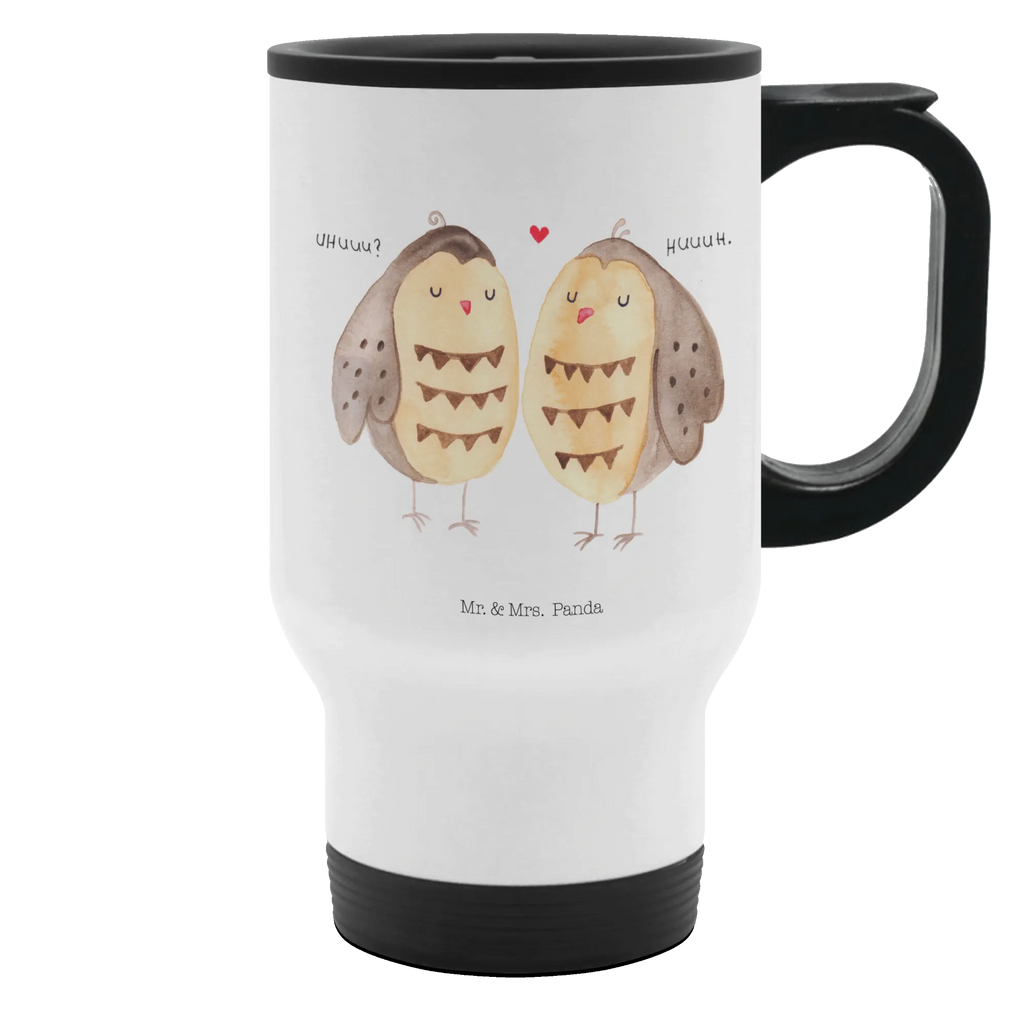 Thermobecher Eulen Liebe Thermobecher, To Go Becher, Thermotasse, Kaffeebecher, Isolierbecher, Thermobecher To Go, Warmhaltetasse, Edelstahlbecher, Reisebecher, Tasse mit Deckel, Thermobecher für 400 ml, Kaffeetasse zum Mitnehmen, Tasse zum Mitnehmen, Spülmaschinenfest, Eule, Eule Deko, Liebe, Hochzeit Spruch, Owl, All you need is love, Liebe Spruch, Freundin Geschenk, Freund, Wortspiel lustig