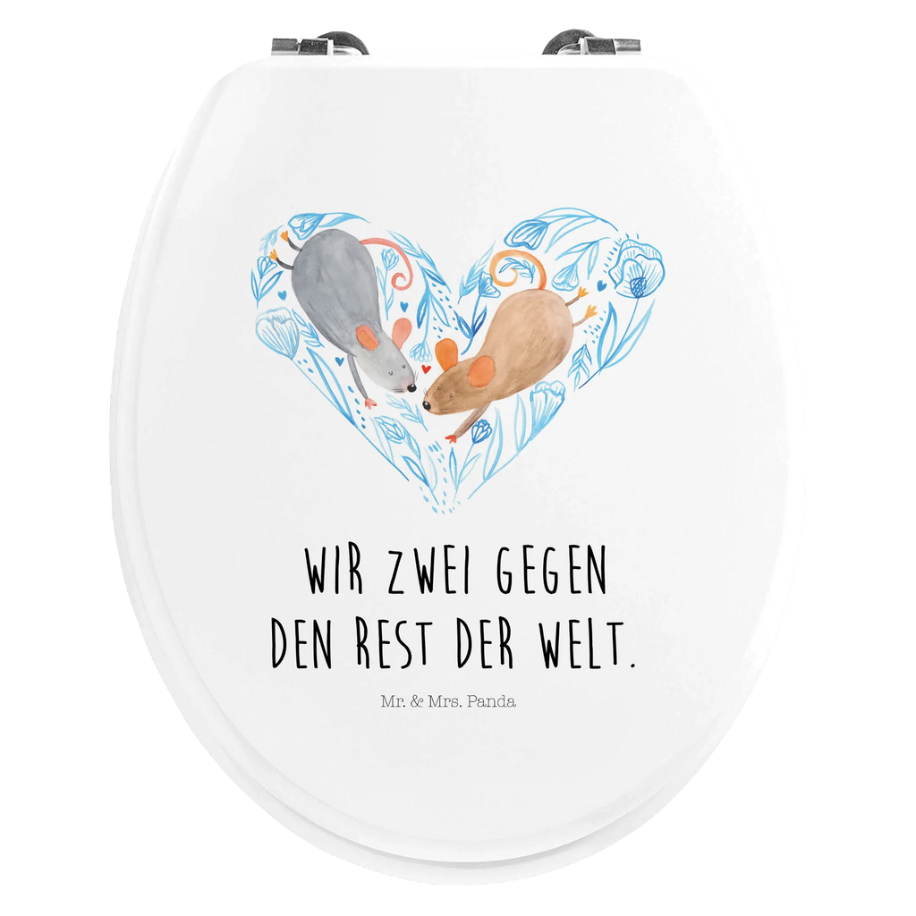 Motiv WC Sitz Mäuse Herz Klobrille, Klodeckel, Toilettendeckel, WC-Sitz, Toilette, Liebe, Partner, Freund, Freundin, Ehemann, Ehefrau, Heiraten, Verlobung, Heiratsantrag, Liebesgeschenk, Jahrestag, Hocheitstag, Maus, Mäuse, Liebesbotschaft, Liebesbeweis, Hochzeit, Lieblingsmensch, Gemeinsamkeit, Love, Geschenk für zwei