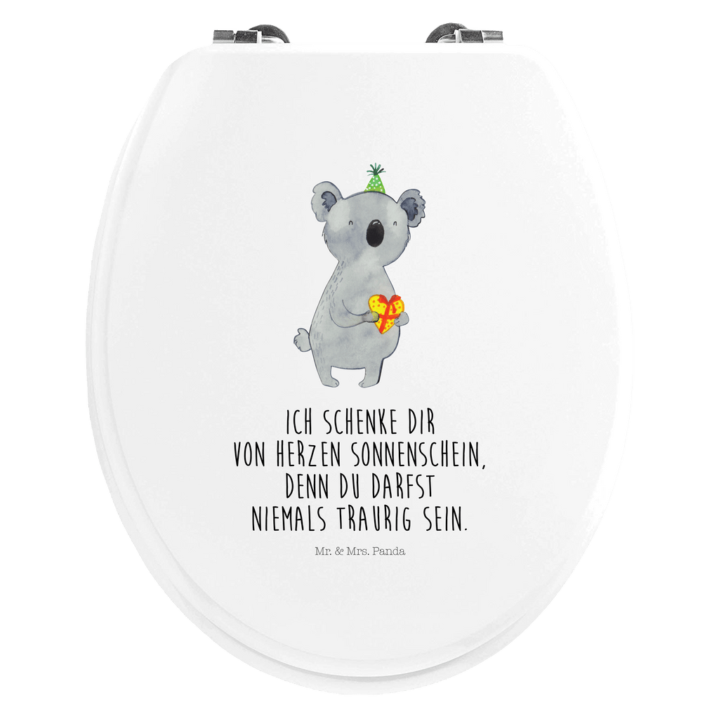 Motiv WC Sitz Koala Geschenk Klobrille, Klodeckel, Toilettendeckel, WC-Sitz, Toilette, Koala, Koalabär, Geschenk, Geburtstag, Party