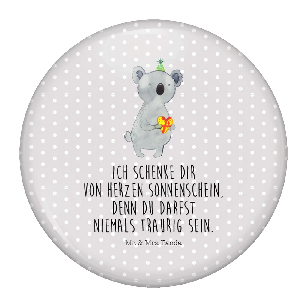 Button Koala Geschenk 50mm Button, Button, Pin, Anstecknadel, Koala, Koalabär, Geschenk, Geburtstag, Party