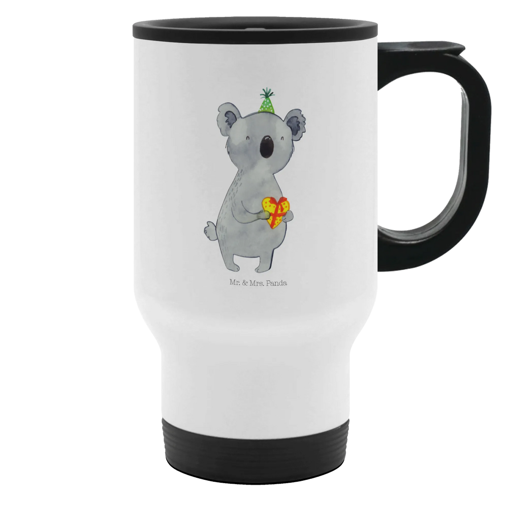 Thermobecher Koala Geschenk Thermobecher, To Go Becher, Thermotasse, Kaffeebecher, Isolierbecher, Thermobecher To Go, Warmhaltetasse, Edelstahlbecher, Reisebecher, Tasse mit Deckel, Thermobecher für 400 ml, Kaffeetasse zum Mitnehmen, Tasse zum Mitnehmen, Spülmaschinenfest, Koala, Koalabär, Geschenk, Geburtstag, Party