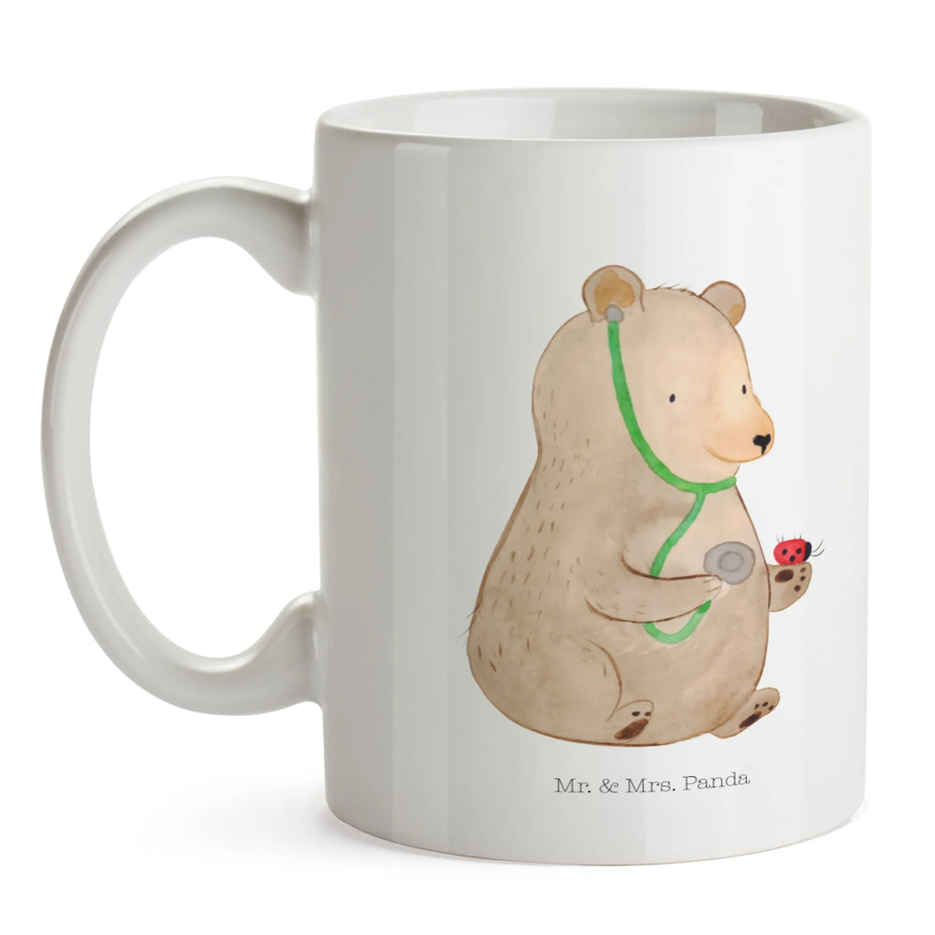 Tasse Bär Arzt Tasse, Kaffeetasse, Teetasse, Becher, Kaffeebecher, Teebecher, Keramiktasse, Porzellantasse, Büro Tasse, Geschenk Tasse, Tasse Sprüche, Tasse Motive, Kaffeetassen, Tasse bedrucken, Designer Tasse, Cappuccino Tassen, Schöne Teetassen, Bär, Teddy, Teddybär, Arzt, Ärztin, Doktor, Professor, Doktorin, Professorin