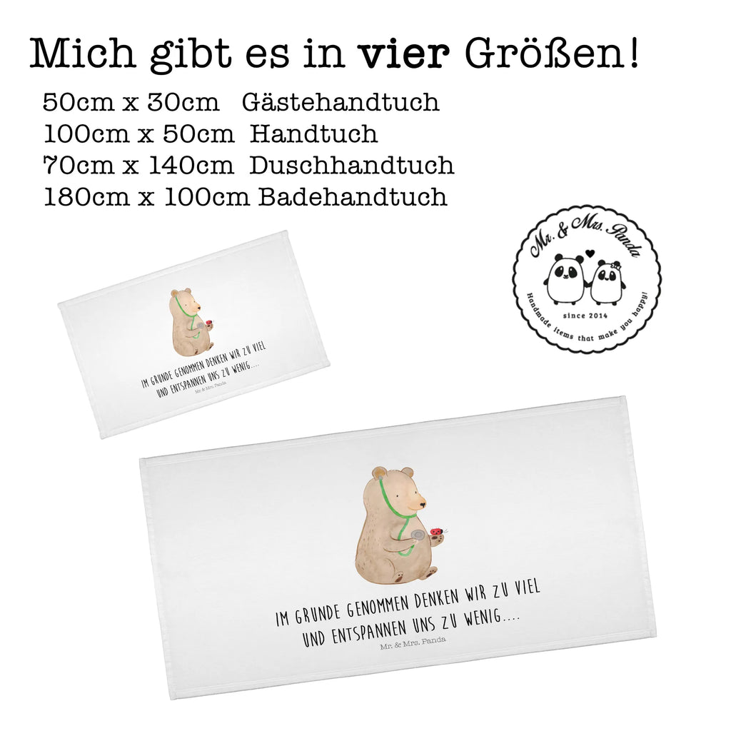 Handtuch Bär Arzt Handtuch, Badehandtuch, Badezimmer, Handtücher, groß, Kinder, Baby, Bär, Teddy, Teddybär, Arzt, Ärztin, Doktor, Professor, Doktorin, Professorin