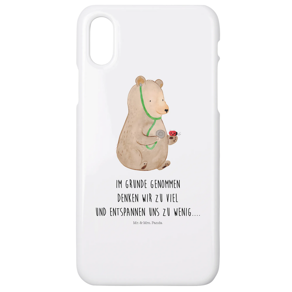 Handyhülle Bär Arzt Handyhülle, Handycover, Cover, Handy, Hülle, Iphone 10, Iphone X, Bär, Teddy, Teddybär, Arzt, Ärztin, Doktor, Professor, Doktorin, Professorin