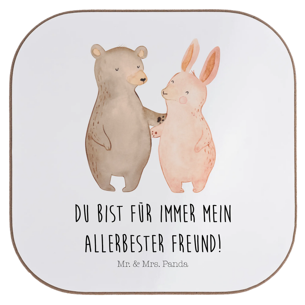 Quadratische Untersetzer Bär Hase Umarmen Untersetzer, Bierdeckel, Glasuntersetzer, Untersetzer Gläser, Getränkeuntersetzer, Untersetzer aus Holz, Untersetzer für Gläser, Korkuntersetzer, Untersetzer Holz, Holzuntersetzer, Tassen Untersetzer, Untersetzer Design, Liebe, Partner, Freund, Freundin, Ehemann, Ehefrau, Heiraten, Verlobung, Heiratsantrag, Liebesgeschenk, Jahrestag, Hocheitstag, Freunde, bester Freund, Hase, Bär, Bärchen, best friends