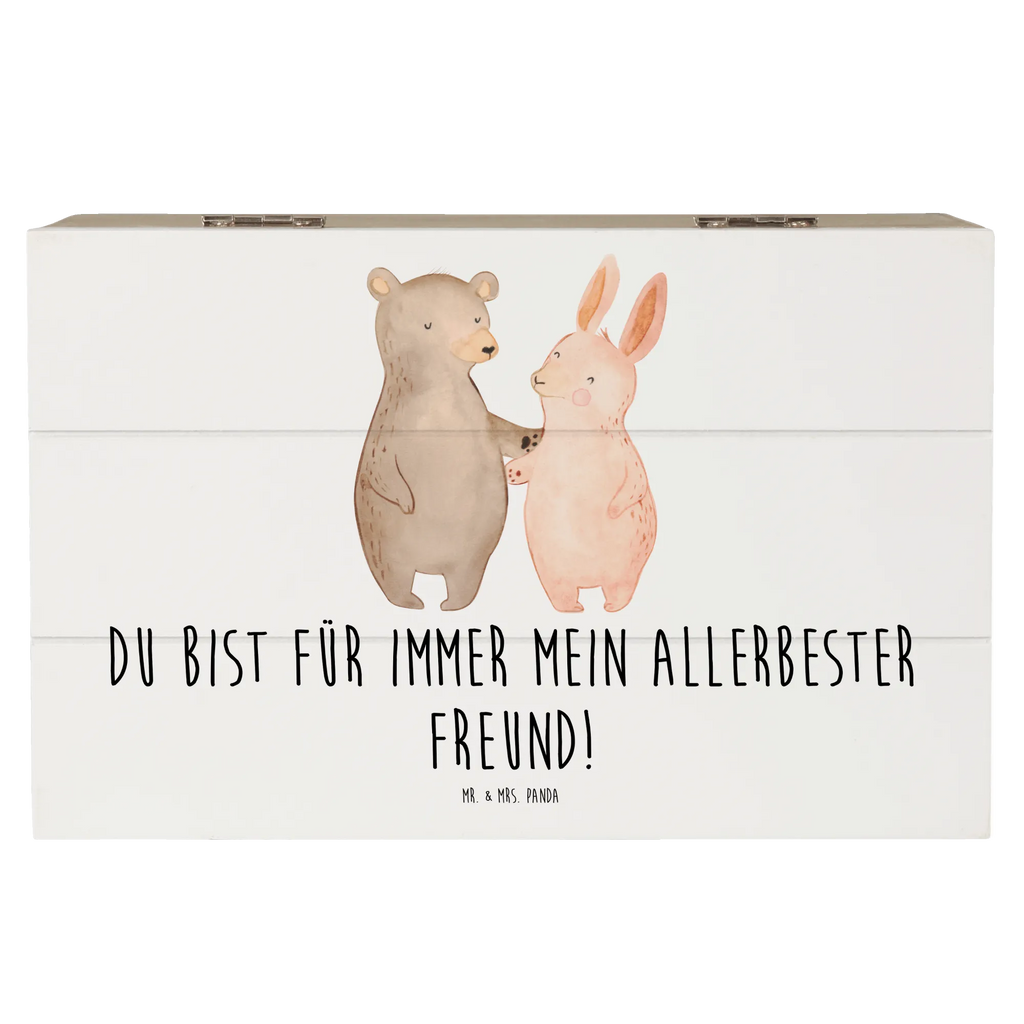 Holzkiste Bär Hase Umarmen Holzkiste, Kiste, Schatzkiste, Truhe, Schatulle, XXL, Erinnerungsbox, Erinnerungskiste, Dekokiste, Aufbewahrungsbox, Geschenkbox, Geschenkdose, Liebe, Partner, Freund, Freundin, Ehemann, Ehefrau, Heiraten, Verlobung, Heiratsantrag, Liebesgeschenk, Jahrestag, Hocheitstag, Freunde, bester Freund, Hase, Bär, Bärchen, best friends