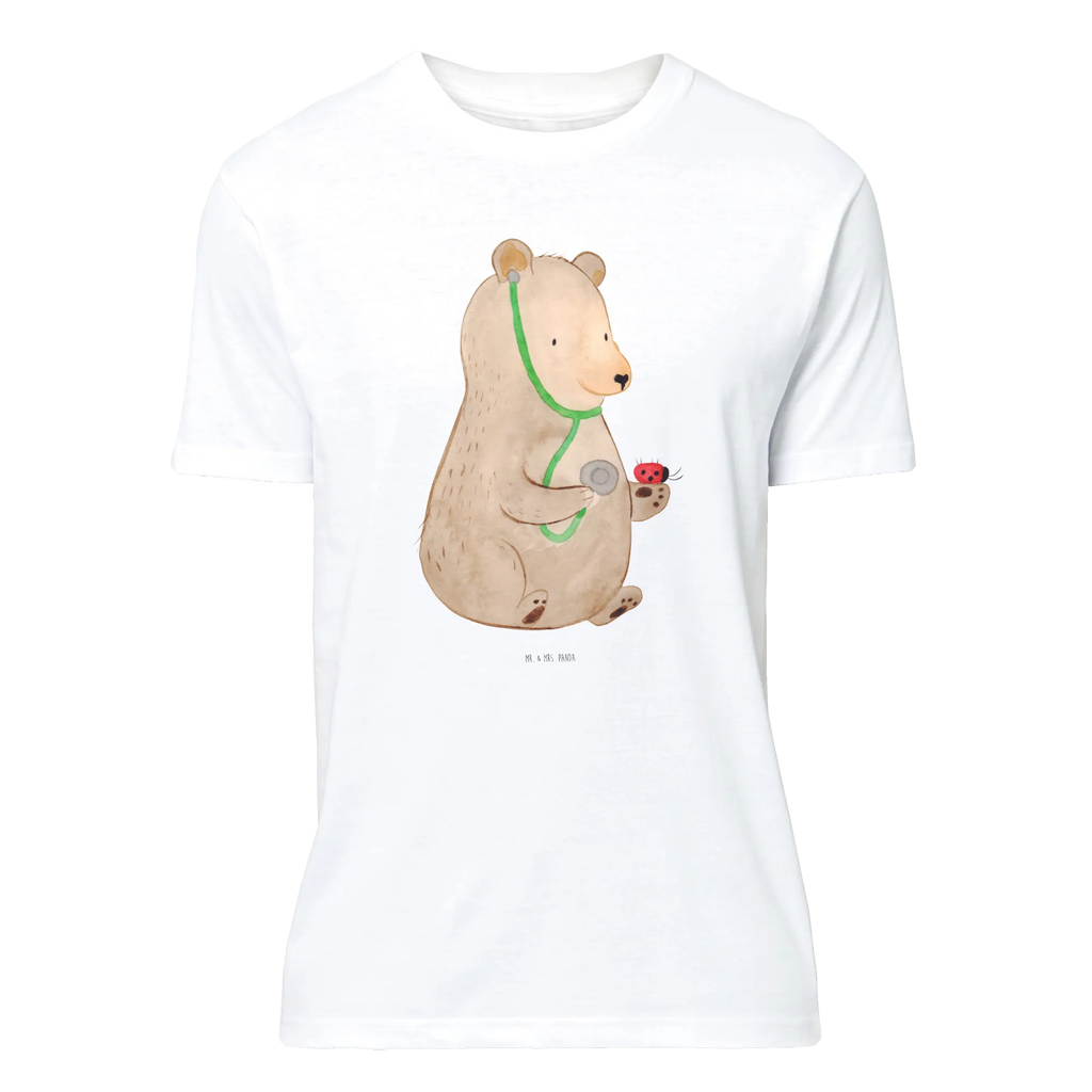 T-Shirt Standard Bär Arzt T-Shirt, Shirt, Tshirt, Lustiges T-Shirt, T-Shirt mit Spruch, Party, Junggesellenabschied, Jubiläum, Geburstag, Herrn, Damen, Männer, Frauen, Schlafshirt, Nachthemd, Sprüche, Bär, Teddy, Teddybär, Arzt, Ärztin, Doktor, Professor, Doktorin, Professorin