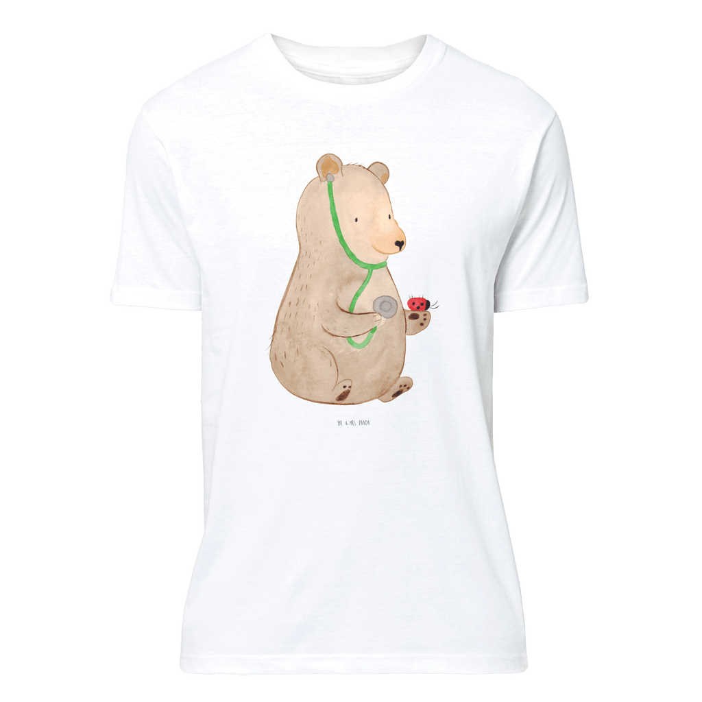 T-Shirt Standard Bär Arzt T-Shirt, Shirt, Tshirt, Lustiges T-Shirt, T-Shirt mit Spruch, Party, Junggesellenabschied, Jubiläum, Geburstag, Herrn, Damen, Männer, Frauen, Schlafshirt, Nachthemd, Sprüche, Bär, Teddy, Teddybär, Arzt, Ärztin, Doktor, Professor, Doktorin, Professorin