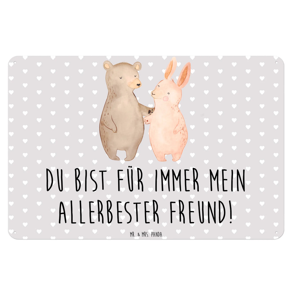 Blechschild Bär Hase Umarmen Blechschild, Metallschild, Geschenk Schild, Schild, Magnet-Metall-Schild, Deko Schild, Wandschild, Wand-Dekoration, Türschild, Liebe, Partner, Freund, Freundin, Ehemann, Ehefrau, Heiraten, Verlobung, Heiratsantrag, Liebesgeschenk, Jahrestag, Hocheitstag, Freunde, bester Freund, Hase, Bär, Bärchen, best friends