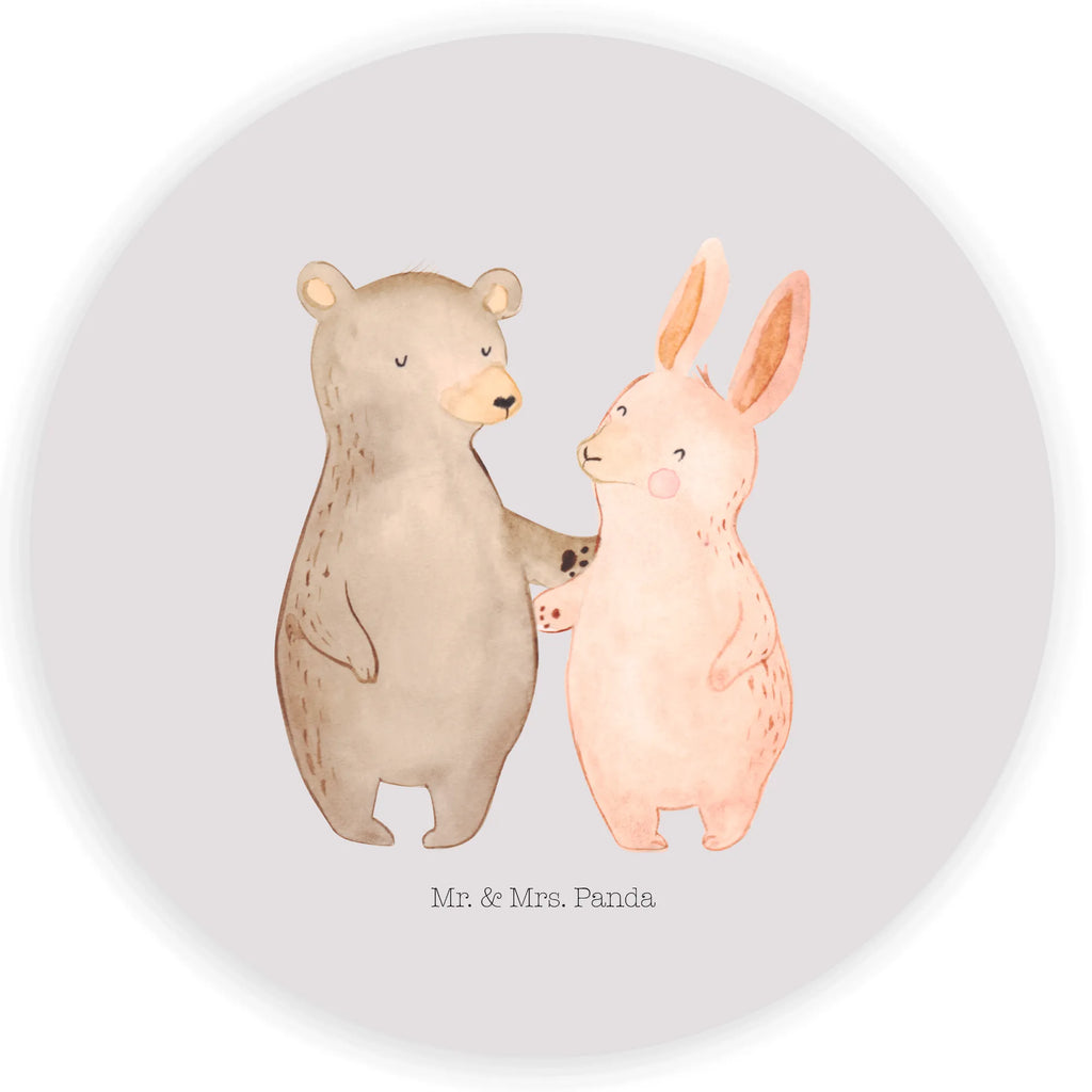 Rund Aufkleber Bär Hase Umarmen Sticker, Aufkleber, Etikett, Liebe, Partner, Freund, Freundin, Ehemann, Ehefrau, Heiraten, Verlobung, Heiratsantrag, Liebesgeschenk, Jahrestag, Hocheitstag, Freunde, bester Freund, Hase, Bär, Bärchen, best friends