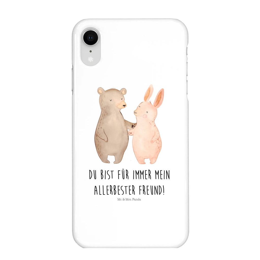 Handyhülle Bär und Hase Umarmen Handyhülle, Handycover, Cover, Handy, Hülle, Iphone 10, Iphone X, Liebe, Partner, Freund, Freundin, Ehemann, Ehefrau, Heiraten, Verlobung, Heiratsantrag, Liebesgeschenk, Jahrestag, Hocheitstag, Freunde, bester Freund, Hase, Bär, Bärchen, best friends