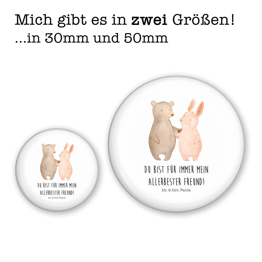 Button Bär Hase Umarmen 50mm Button, Button, Pin, Anstecknadel, Liebe, Partner, Freund, Freundin, Ehemann, Ehefrau, Heiraten, Verlobung, Heiratsantrag, Liebesgeschenk, Jahrestag, Hocheitstag, Freunde, bester Freund, Hase, Bär, Bärchen, best friends