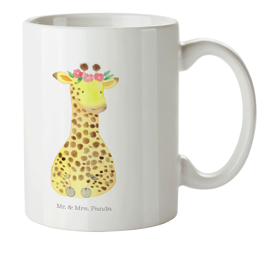 Kindertasse Giraffe Blumenkranz Kindertasse, Kinder Tasse, Kunststoff Tasse, Kindergarten Tasse, Trinkbecher, Camping Becher, Kaffeetasse, Kunststoffbecher, Kindergartenbecher, Outdoorgeschirr, Kunststoffgeschirr, Reisebecher, Reisetasse, Kinderbecher, Bruchfeste Tasse, Bruchsichere Tasse, Plastik Tasse, Plastiktasse, Afrika, Wildtiere, Giraffe, Blumenkranz, Abenteurer, Selbstliebe, Freundin