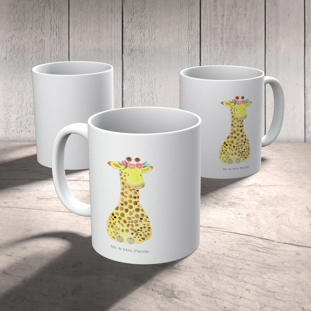 Kindertasse Giraffe Blumenkranz Kindertasse, Kinder Tasse, Kunststoff Tasse, Kindergarten Tasse, Trinkbecher, Camping Becher, Kaffeetasse, Kunststoffbecher, Kindergartenbecher, Outdoorgeschirr, Kunststoffgeschirr, Reisebecher, Reisetasse, Kinderbecher, Bruchfeste Tasse, Bruchsichere Tasse, Plastik Tasse, Plastiktasse, Afrika, Wildtiere, Giraffe, Blumenkranz, Abenteurer, Selbstliebe, Freundin