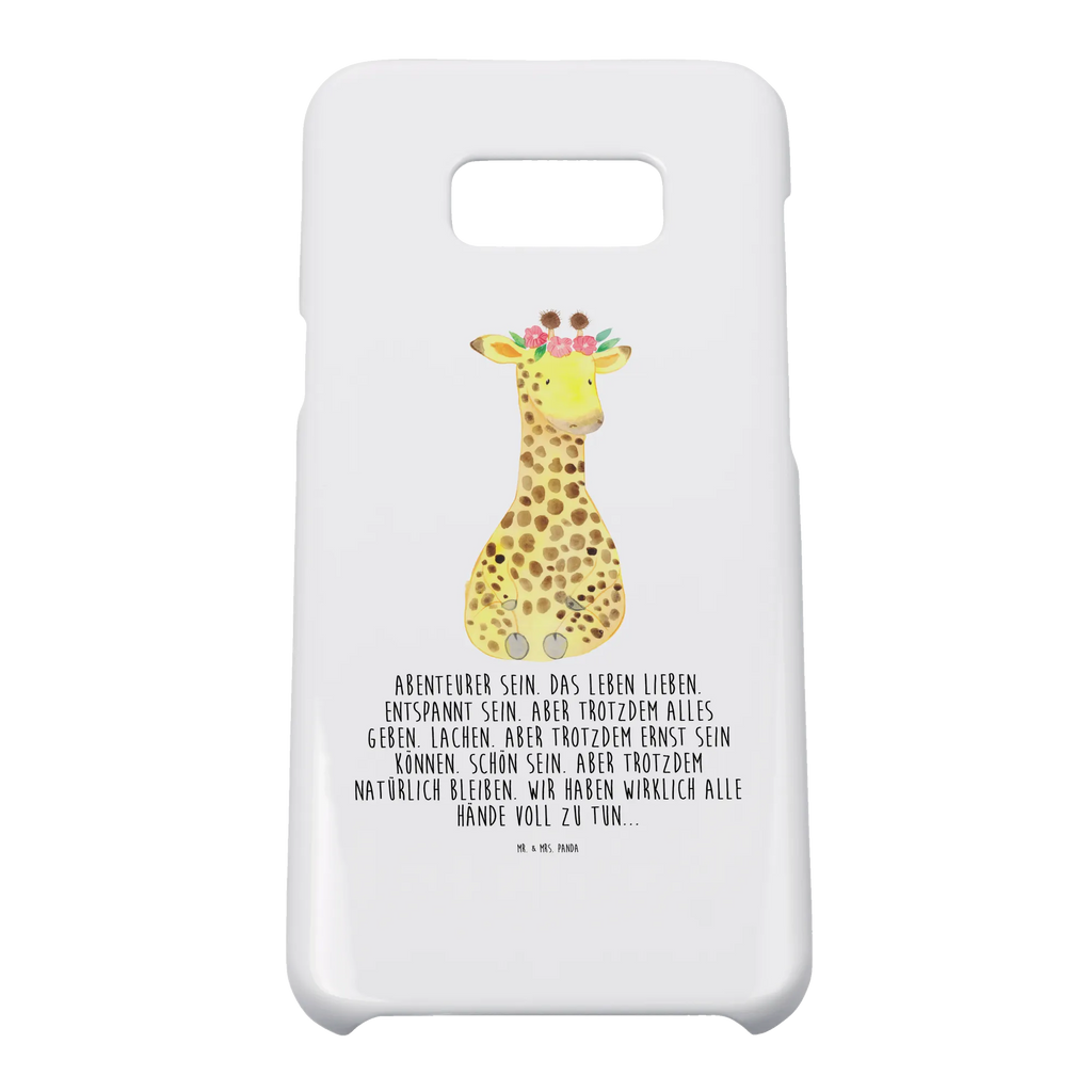 Handyhülle Giraffe Blumenkranz Handyhülle, Handycover, Cover, Handy, Hülle, Iphone 10, Iphone X, Afrika, Wildtiere, Giraffe, Blumenkranz, Abenteurer, Selbstliebe, Freundin