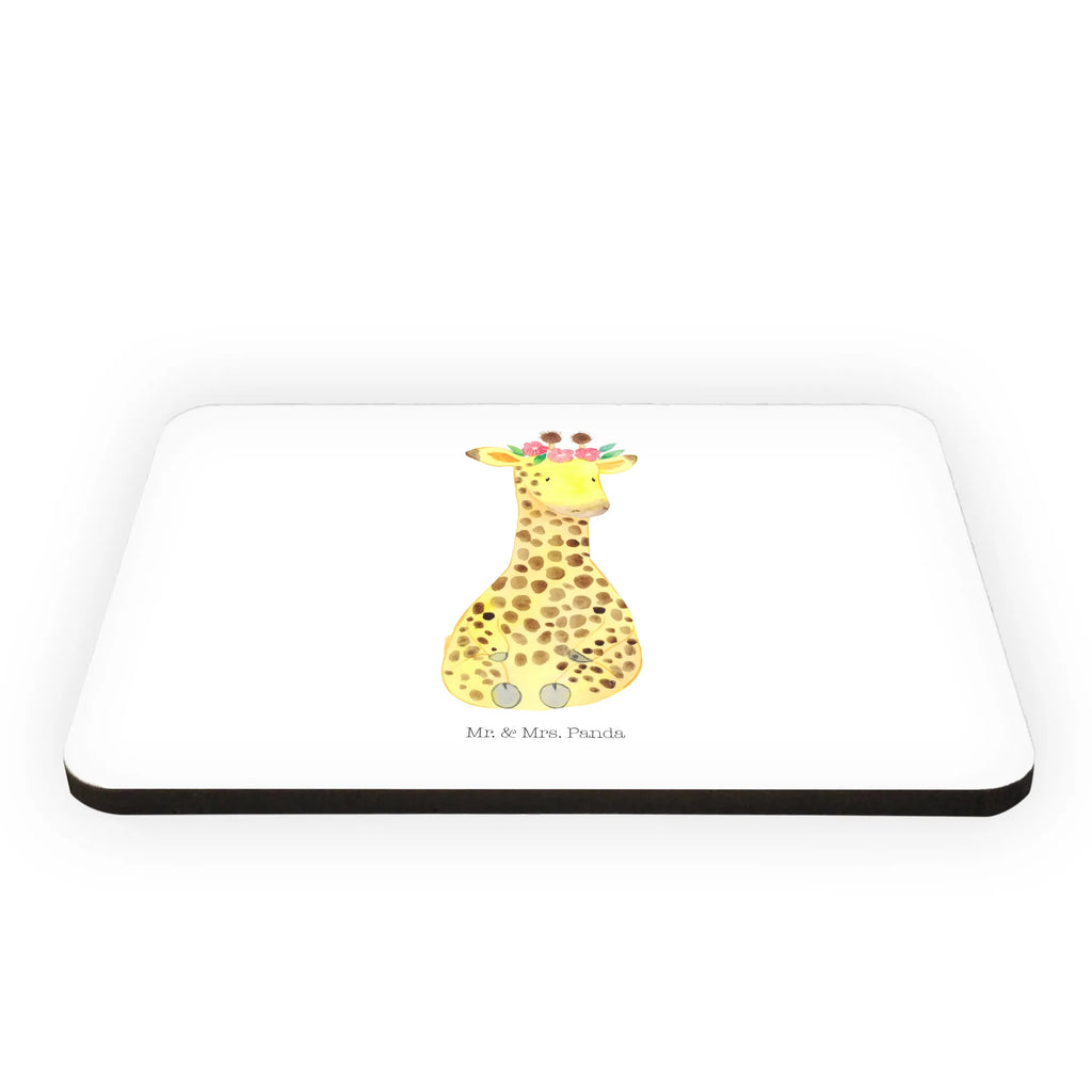 Magnet Giraffe Blumenkranz Kühlschrankmagnet, Pinnwandmagnet, Souvenir Magnet, Motivmagnete, Dekomagnet, Whiteboard Magnet, Notiz Magnet, Kühlschrank Dekoration, Afrika, Wildtiere, Giraffe, Blumenkranz, Abenteurer, Selbstliebe, Freundin