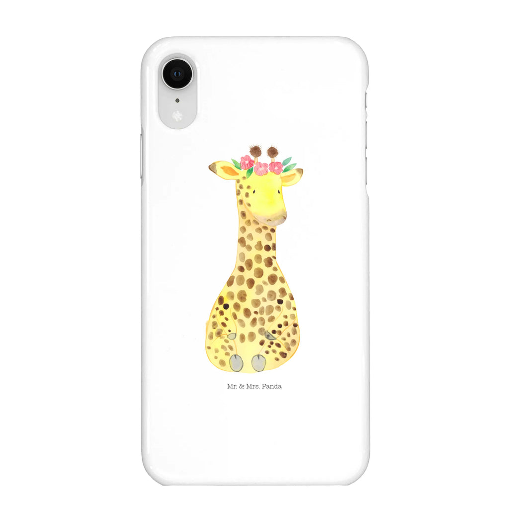 Handyhülle Giraffe Blumenkranz Handyhülle, Handycover, Cover, Handy, Hülle, Iphone 10, Iphone X, Afrika, Wildtiere, Giraffe, Blumenkranz, Abenteurer, Selbstliebe, Freundin