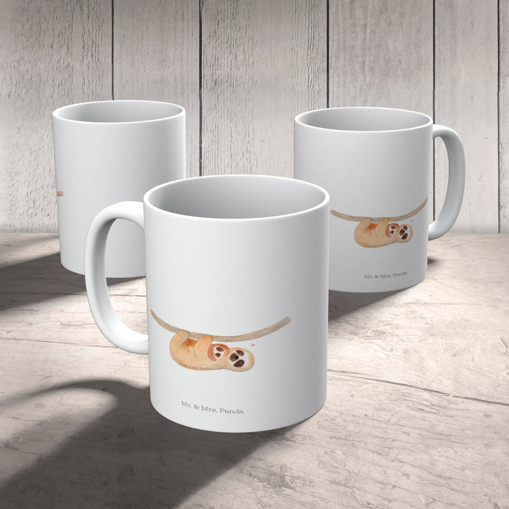 Tasse Faultier mit Kind Tasse, Kaffeetasse, Teetasse, Becher, Kaffeebecher, Teebecher, Keramiktasse, Porzellantasse, Büro Tasse, Geschenk Tasse, Tasse Sprüche, Tasse Motive, Kaffeetassen, Tasse bedrucken, Designer Tasse, Cappuccino Tassen, Schöne Teetassen, Faultier, Faultier Geschenk, Faultier Deko, Kind, Baby, Liebe, Mutter, Mama, Geburt, Kinder, Faulheit, Spaß, Niedlichkeit