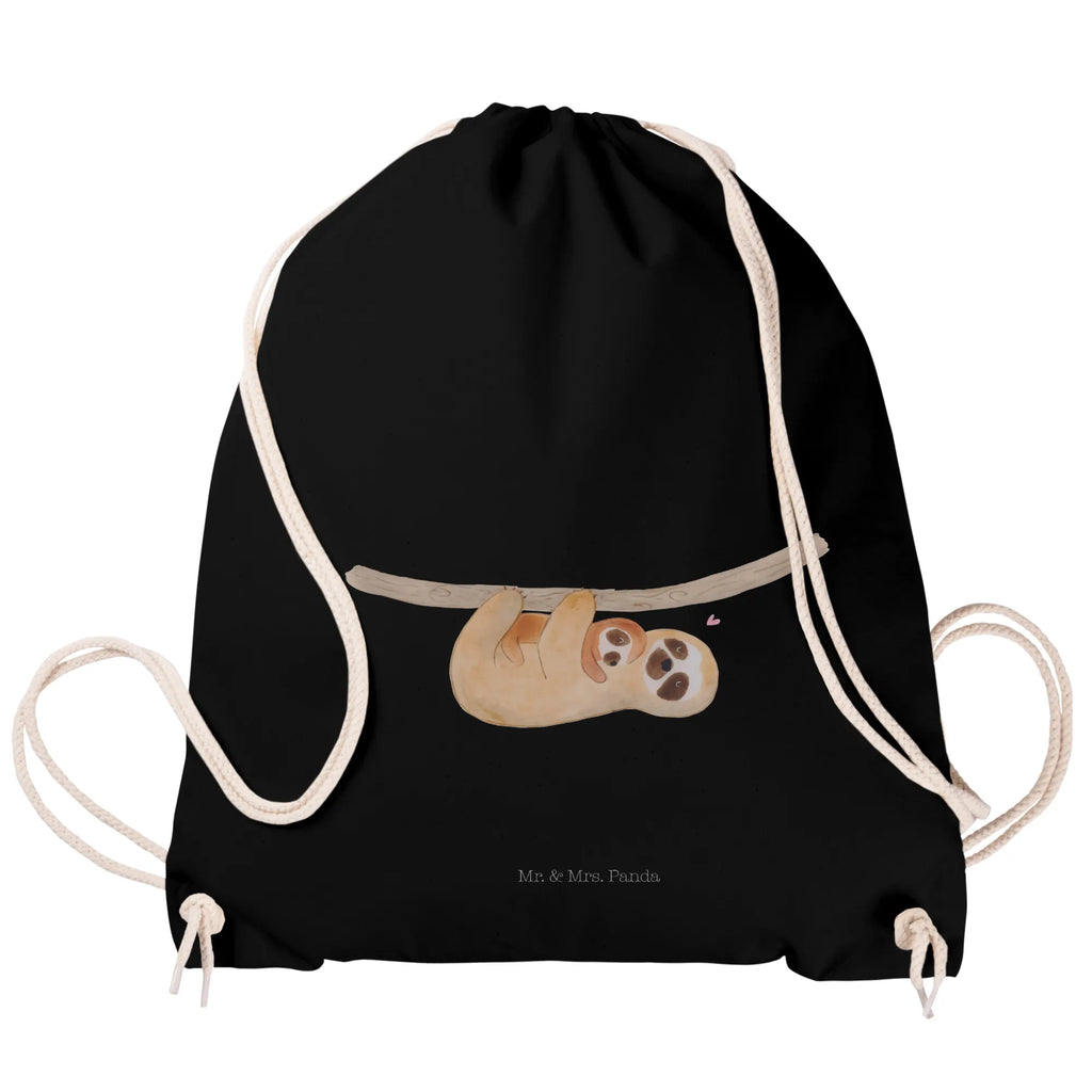 Sportbeutel Faultier mit Kind Sportbeutel, Turnbeutel, Beutel, Sporttasche, Tasche, Stoffbeutel, Sportbeutel Kinder, Gymsack, Beutel Rucksack, Kleine Sporttasche, Sportzubehör, Turnbeutel Baumwolle, Faultier, Faultier Geschenk, Faultier Deko, Kind, Baby, Liebe, Mutter, Mama, Geburt, Kinder, Faulheit, Spaß, Niedlichkeit