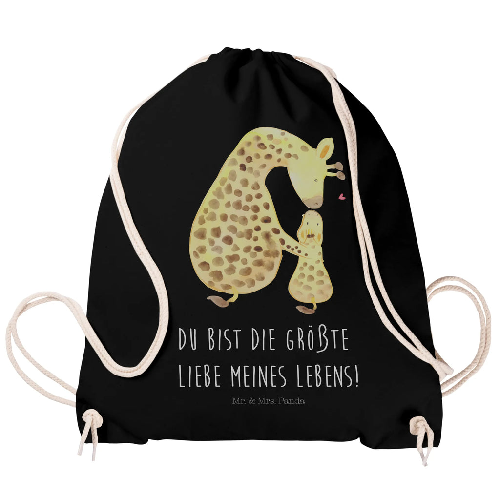 Sportbeutel Giraffe mit Kind Sportbeutel, Turnbeutel, Beutel, Sporttasche, Tasche, Stoffbeutel, Sportbeutel Kinder, Gymsack, Beutel Rucksack, Kleine Sporttasche, Sportzubehör, Turnbeutel Baumwolle, Afrika, Wildtiere, Giraffe, Kind, Mutter, Mama, Tochter, Sohn, Lieblingsmensch