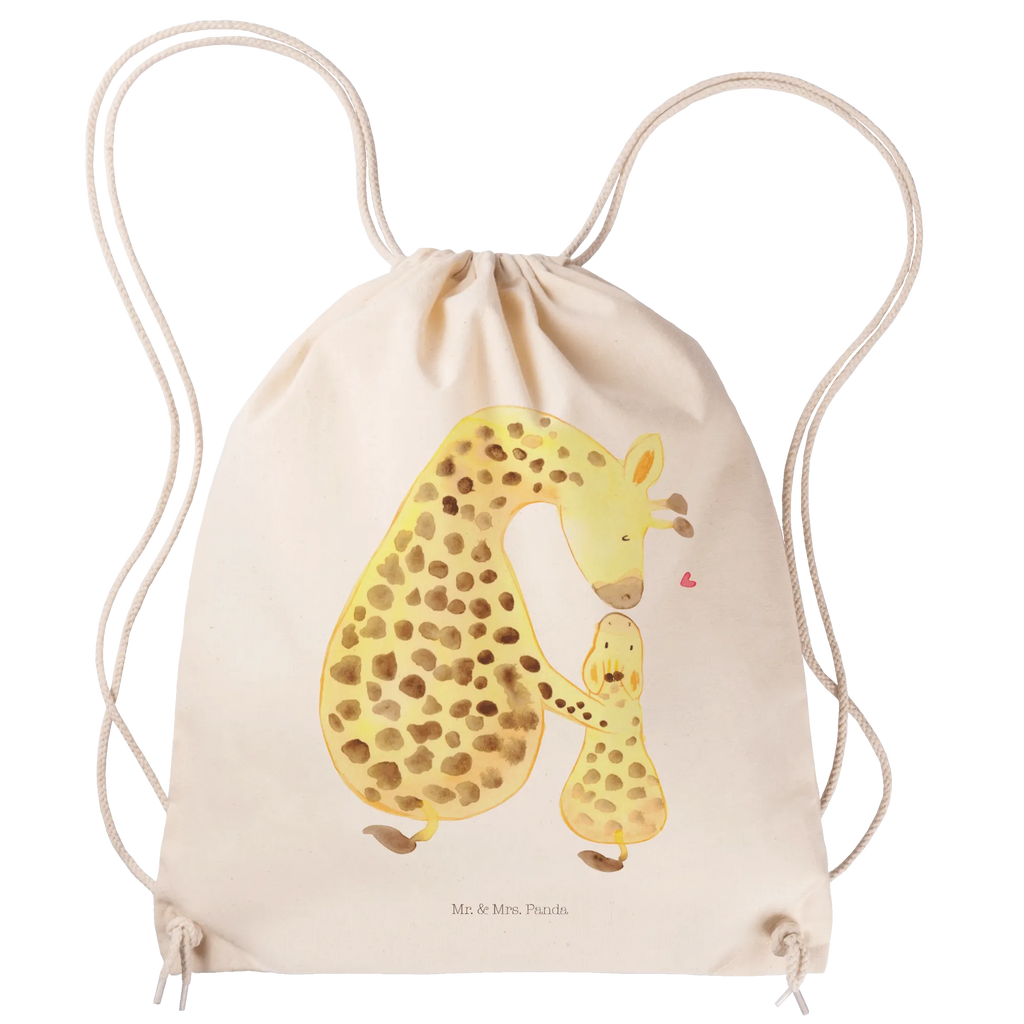 Sportbeutel Giraffe mit Kind Sportbeutel, Turnbeutel, Beutel, Sporttasche, Tasche, Stoffbeutel, Sportbeutel Kinder, Gymsack, Beutel Rucksack, Kleine Sporttasche, Sportzubehör, Turnbeutel Baumwolle, Afrika, Wildtiere, Giraffe, Kind, Mutter, Mama, Tochter, Sohn, Lieblingsmensch