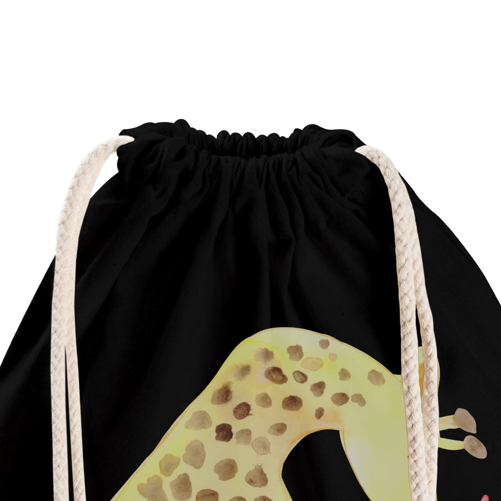 Sportbeutel Giraffe mit Kind Sportbeutel, Turnbeutel, Beutel, Sporttasche, Tasche, Stoffbeutel, Sportbeutel Kinder, Gymsack, Beutel Rucksack, Kleine Sporttasche, Sportzubehör, Turnbeutel Baumwolle, Afrika, Wildtiere, Giraffe, Kind, Mutter, Mama, Tochter, Sohn, Lieblingsmensch