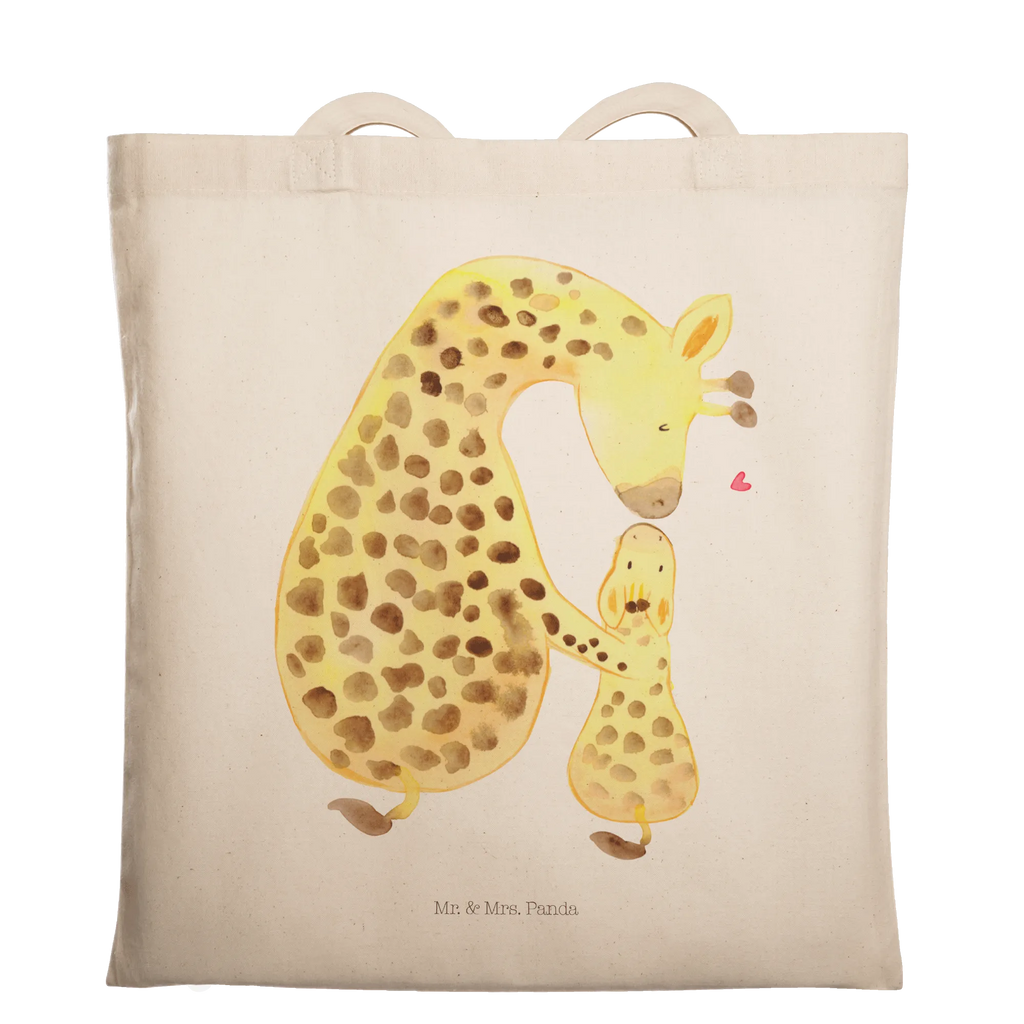 Tragetasche Giraffe mit Kind Beuteltasche, Beutel, Einkaufstasche, Jutebeutel, Stoffbeutel, Tasche, Shopper, Umhängetasche, Strandtasche, Schultertasche, Stofftasche, Tragetasche, Badetasche, Jutetasche, Einkaufstüte, Laptoptasche, Afrika, Wildtiere, Giraffe, Kind, Mutter, Mama, Tochter, Sohn, Lieblingsmensch