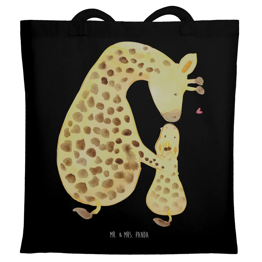 Tragetasche Giraffe mit Kind Beuteltasche, Beutel, Einkaufstasche, Jutebeutel, Stoffbeutel, Tasche, Shopper, Umhängetasche, Strandtasche, Schultertasche, Stofftasche, Tragetasche, Badetasche, Jutetasche, Einkaufstüte, Laptoptasche, Afrika, Wildtiere, Giraffe, Kind, Mutter, Mama, Tochter, Sohn, Lieblingsmensch