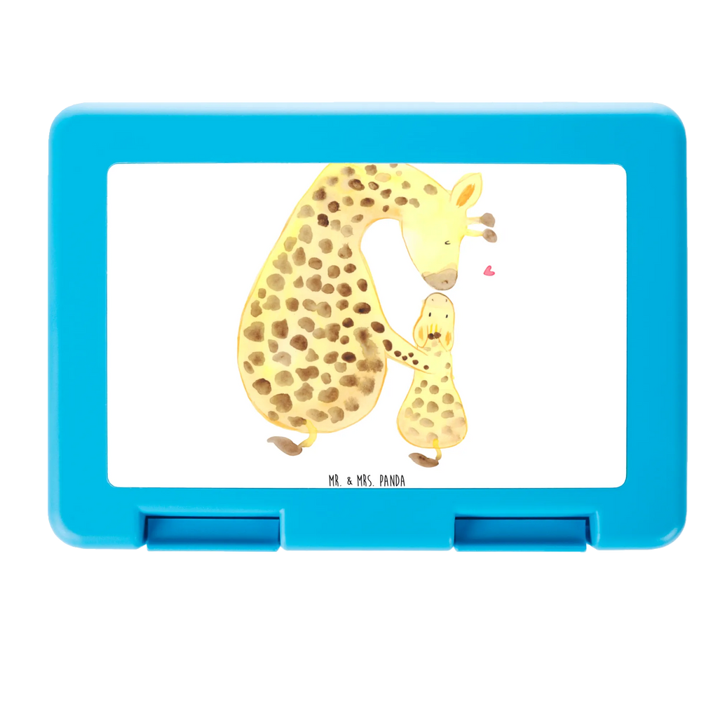 Brotdose Giraffe Kind Brotbox, Snackbox, Lunch box, Butterbrotdose, Brotzeitbox, Afrika, Wildtiere, Giraffe, Kind, Mutter, Mama, Tochter, Sohn, Lieblingsmensch