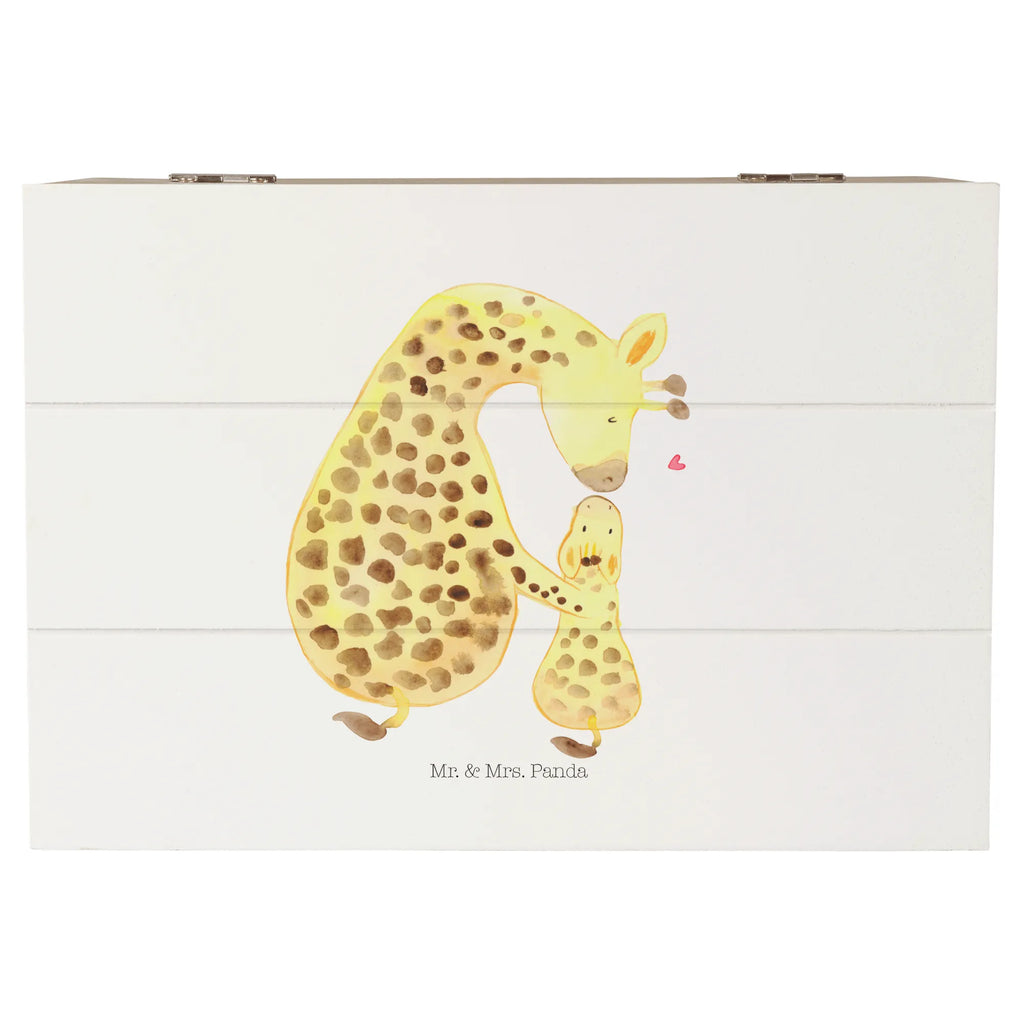 Holzkiste Giraffe mit Kind Holzkiste, Kiste, Schatzkiste, Truhe, Schatulle, XXL, Erinnerungsbox, Erinnerungskiste, Dekokiste, Aufbewahrungsbox, Geschenkbox, Geschenkdose, Afrika, Wildtiere, Giraffe, Kind, Mutter, Mama, Tochter, Sohn, Lieblingsmensch