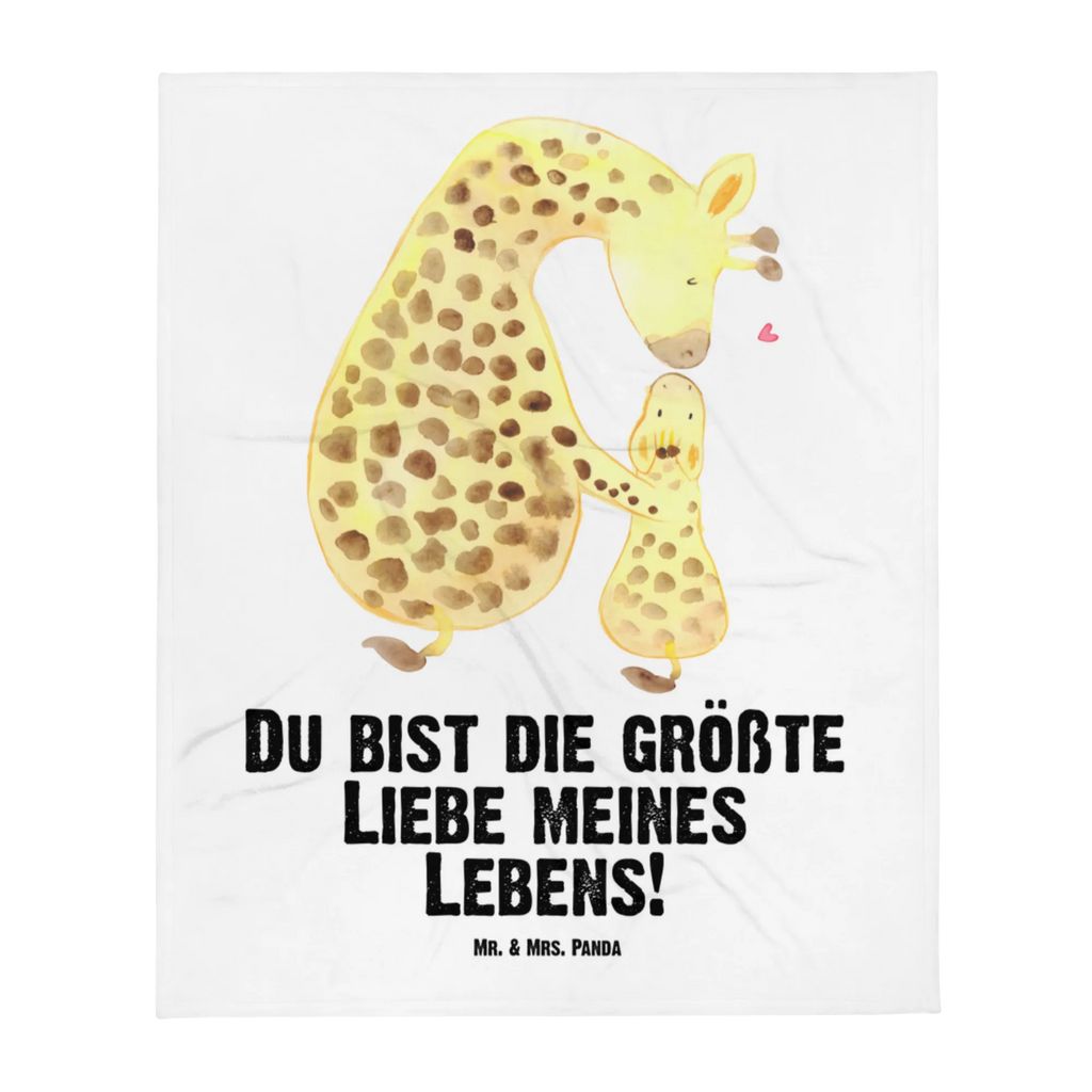 Babydecke Giraffe mit Kind Babydecke, Babygeschenk, Geschenk Geburt, Babyecke Kuscheldecke, Krabbeldecke, Afrika, Wildtiere, Giraffe, Kind, Mutter, Mama, Tochter, Sohn, Lieblingsmensch