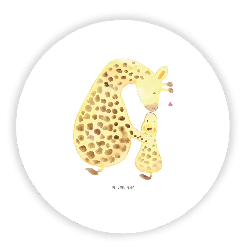 Rund Magnet Giraffe mit Kind Kühlschrankmagnet, Pinnwandmagnet, Souvenir Magnet, Motivmagnete, Dekomagnet, Whiteboard Magnet, Notiz Magnet, Kühlschrank Dekoration, Afrika, Wildtiere, Giraffe, Kind, Mutter, Mama, Tochter, Sohn, Lieblingsmensch