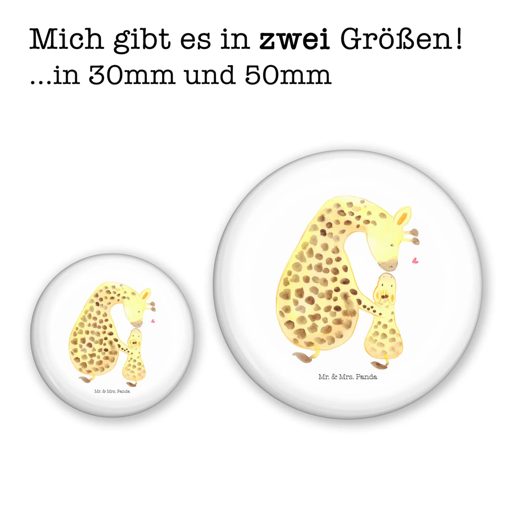 Button Giraffe mit Kind 50mm Button, Button, Pin, Anstecknadel, Afrika, Wildtiere, Giraffe, Kind, Mutter, Mama, Tochter, Sohn, Lieblingsmensch