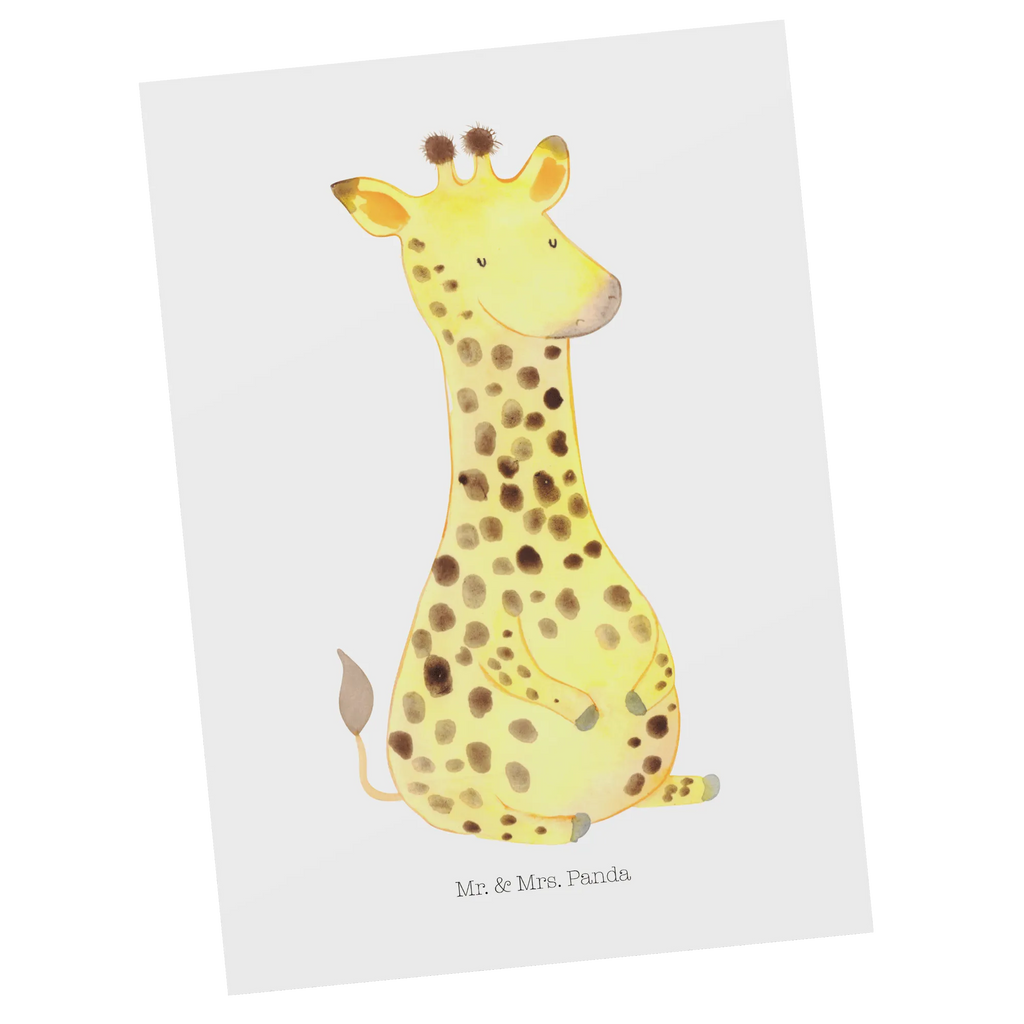 Postkarte Giraffe Zufrieden Postkarte, Karte, Geschenkkarte, Grußkarte, Einladung, Ansichtskarte, Geburtstagskarte, Einladungskarte, Dankeskarte, Ansichtskarten, Einladung Geburtstag, Einladungskarten Geburtstag, Afrika, Wildtiere, Giraffe, Zufrieden, Glück, Abenteuer