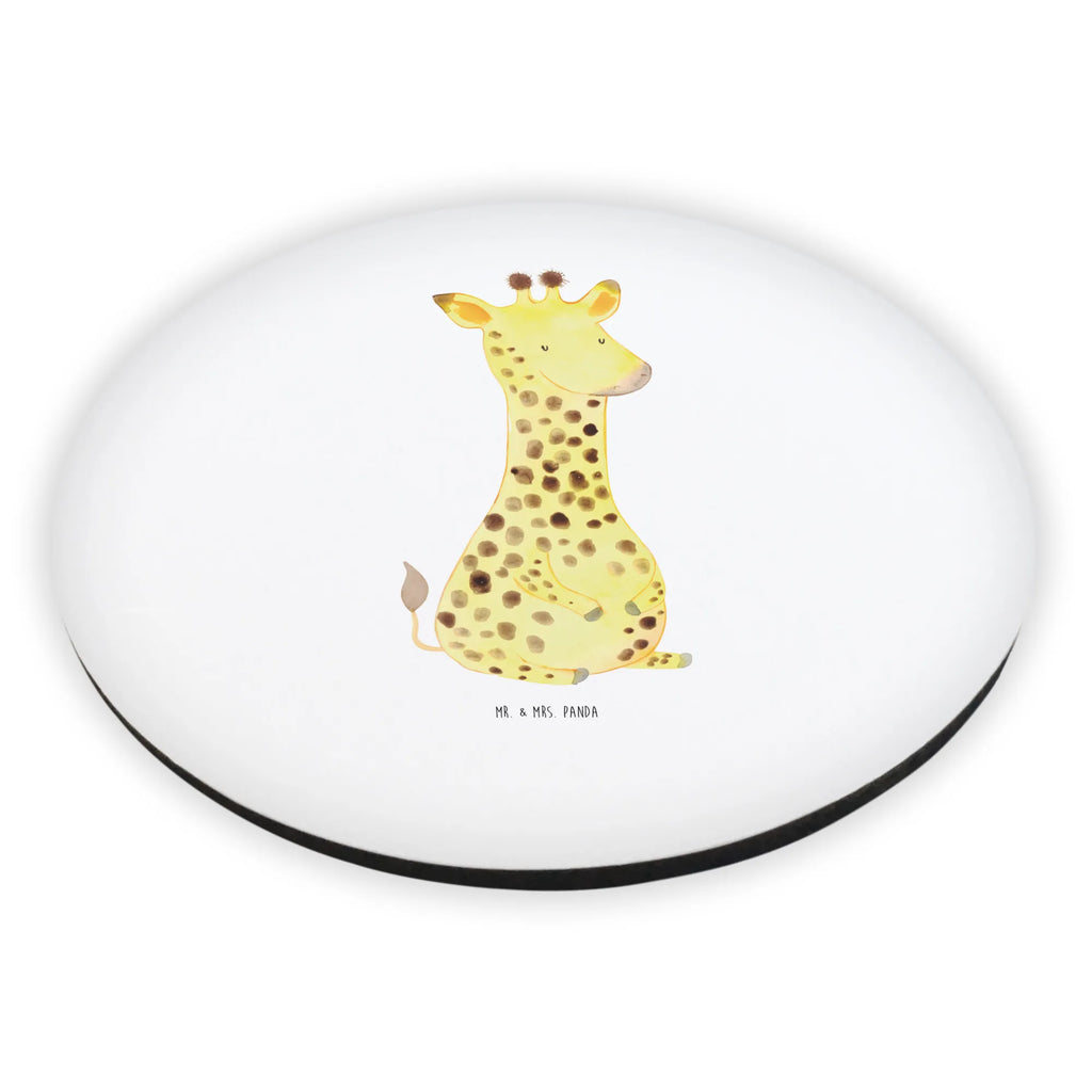 Rund Magnet Giraffe Zufrieden Kühlschrankmagnet, Pinnwandmagnet, Souvenir Magnet, Motivmagnete, Dekomagnet, Whiteboard Magnet, Notiz Magnet, Kühlschrank Dekoration, Afrika, Wildtiere, Giraffe, Zufrieden, Glück, Abenteuer