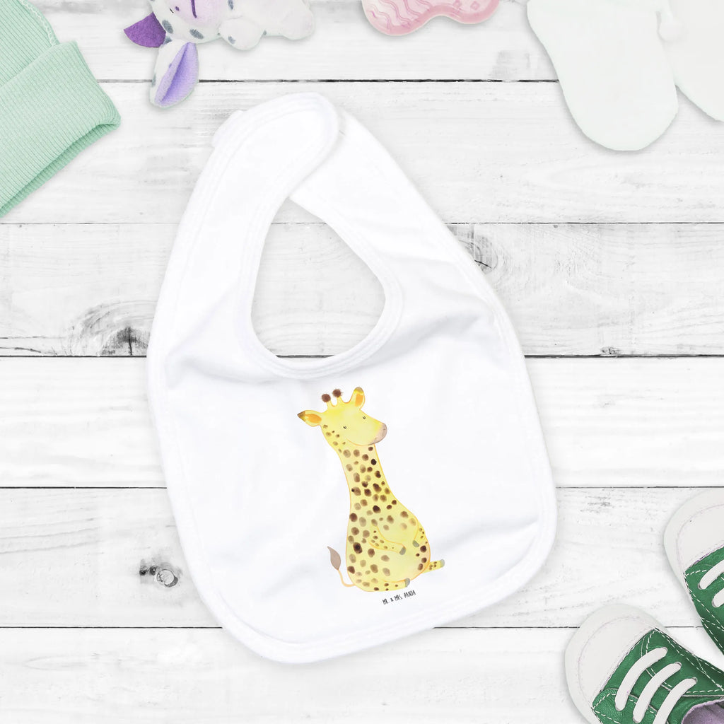 Organic Babylätzchen Giraffe Zufrieden Baby, Lätzchen, Spucktuch, Sabberlätzchen, Klettlätzchen, Babygeschenk, Baby Lätzchen, Geschenk für Geburt, Geschenk zur Geburt, Baby Spucktuch, Babyausstattung, Geschenkidee für Babyparty, Afrika, Wildtiere, Giraffe, Zufrieden, Glück, Abenteuer