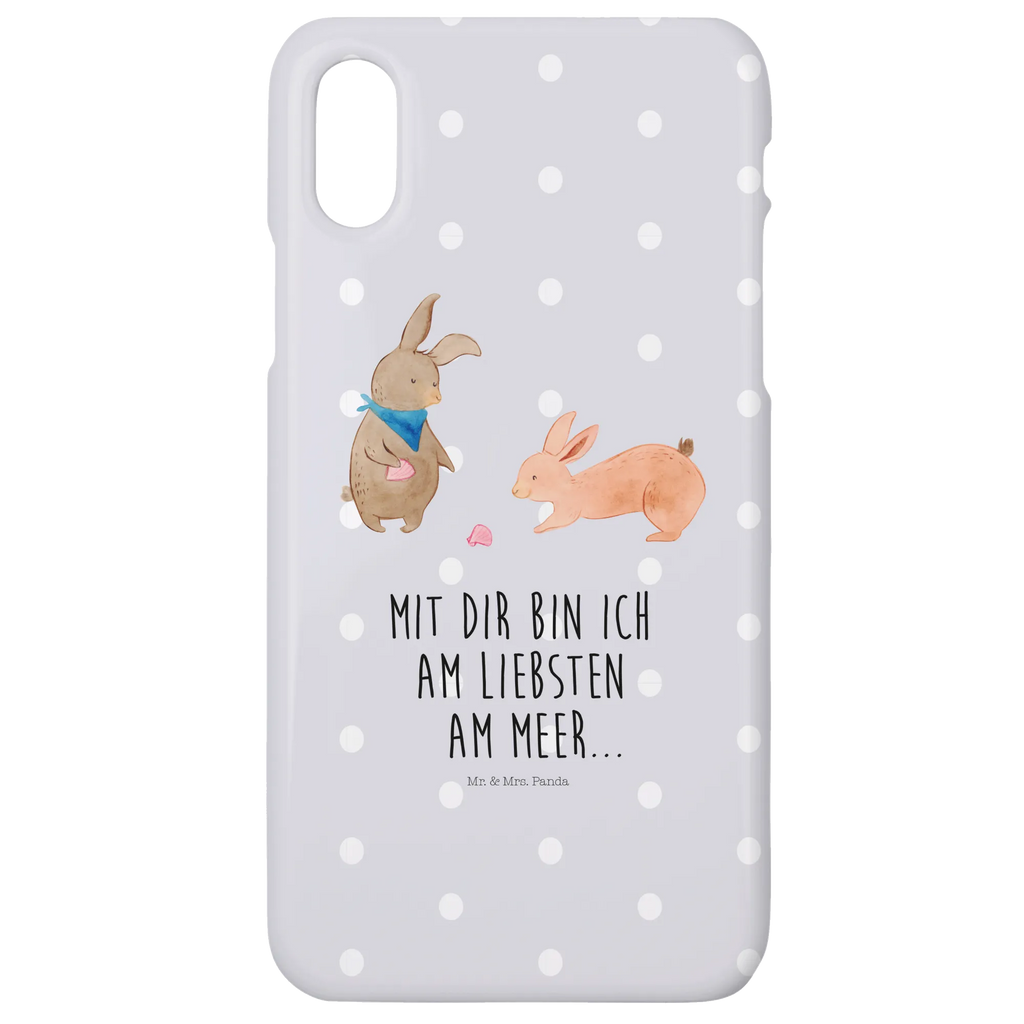 Handyhülle Hasen Muschel Handyhülle, Handycover, Cover, Handy, Hülle, Iphone 10, Iphone X, Familie, Vatertag, Muttertag, Bruder, Schwester, Mama, Papa, Oma, Opa, Hasen, beste Freundin, Freundin, Freundinnen, best friends, BFF, Muscheln sammeln, Muscheln, Meer