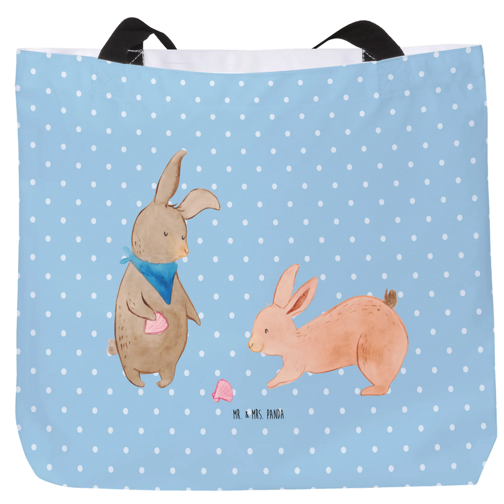 Shopper Hasen Muschel Beutel, Einkaufstasche, Tasche, Strandtasche, Einkaufsbeutel, Shopper, Schultasche, Freizeittasche, Tragebeutel, Schulbeutel, Alltagstasche, Familie, Vatertag, Muttertag, Bruder, Schwester, Mama, Papa, Oma, Opa, Hasen, beste Freundin, Freundin, Freundinnen, best friends, BFF, Muscheln sammeln, Muscheln, Meer