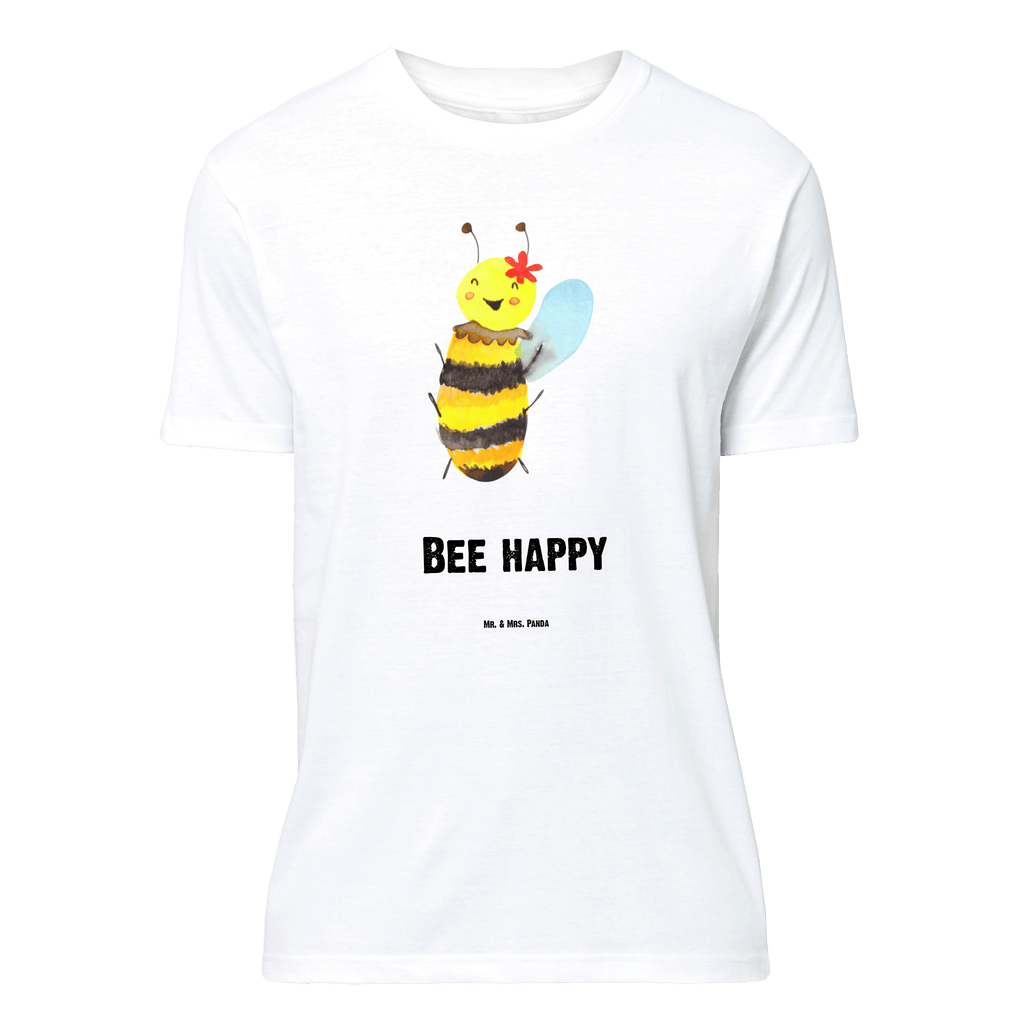 T-Shirt Standard Biene Happy T-Shirt, Shirt, Tshirt, Lustiges T-Shirt, T-Shirt mit Spruch, Party, Junggesellenabschied, Jubiläum, Geburstag, Herrn, Damen, Männer, Frauen, Schlafshirt, Nachthemd, Sprüche, Biene, Wespe, Hummel