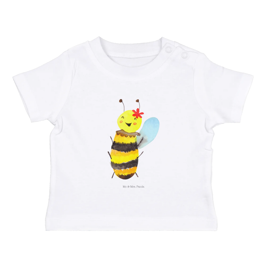 Organic Baby Shirt Biene Happy Baby T-Shirt, Jungen Baby T-Shirt, Mädchen Baby T-Shirt, Shirt, Biene, Wespe, Hummel