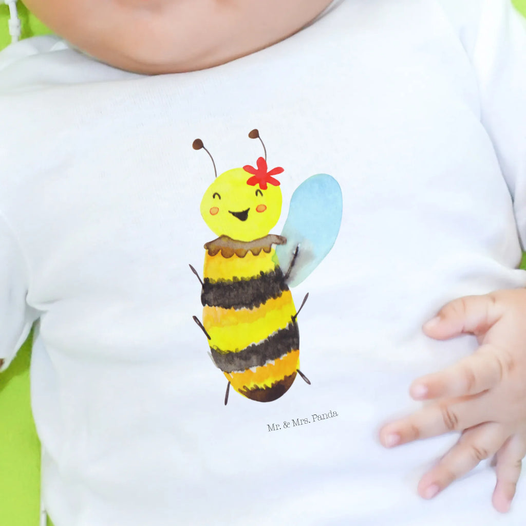 Organic Baby Shirt Biene Happy Baby T-Shirt, Jungen Baby T-Shirt, Mädchen Baby T-Shirt, Shirt, Biene, Wespe, Hummel