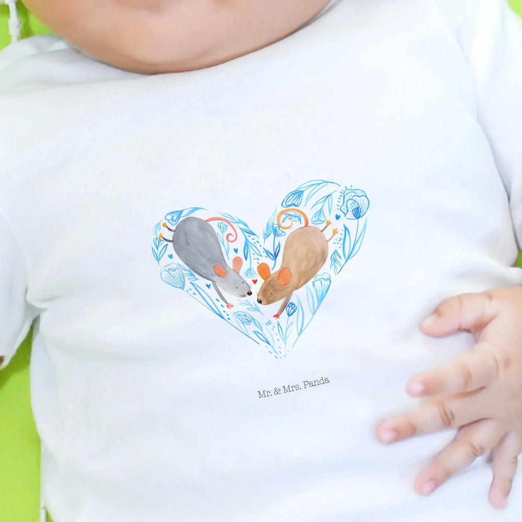 Organic Baby Shirt Mäuse Herz Baby T-Shirt, Jungen Baby T-Shirt, Mädchen Baby T-Shirt, Shirt, Liebe, Partner, Freund, Freundin, Ehemann, Ehefrau, Heiraten, Verlobung, Heiratsantrag, Liebesgeschenk, Jahrestag, Hocheitstag, Maus, Mäuse, Liebesbotschaft, Liebesbeweis, Hochzeit, Lieblingsmensch, Gemeinsamkeit, Love, Geschenk für zwei