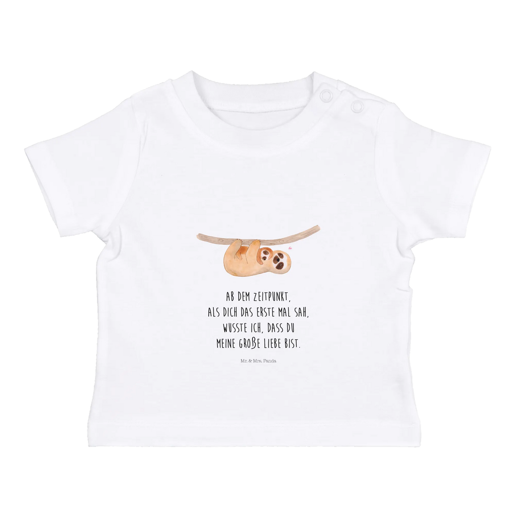 Organic Baby Shirt Faultier Kind Baby T-Shirt, Jungen Baby T-Shirt, Mädchen Baby T-Shirt, Shirt, Faultier, Faultier Geschenk, Faultier Deko, Kind, Baby, Liebe, Mutter, Mama, Geburt, Kinder, Faulheit, Spaß, Niedlichkeit