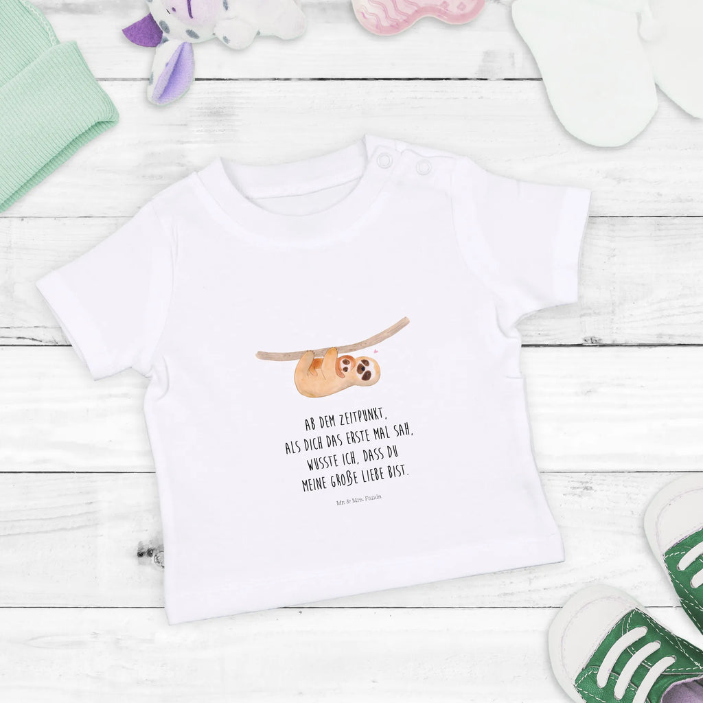 Organic Baby Shirt Faultier Kind Baby T-Shirt, Jungen Baby T-Shirt, Mädchen Baby T-Shirt, Shirt, Faultier, Faultier Geschenk, Faultier Deko, Kind, Baby, Liebe, Mutter, Mama, Geburt, Kinder, Faulheit, Spaß, Niedlichkeit