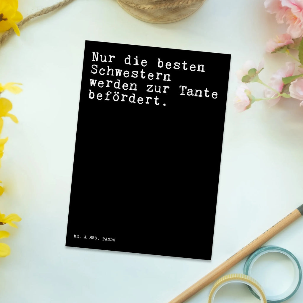 Postkarte Nur die besten Schwestern... Postkarte, Karte, Geschenkkarte, Grußkarte, Einladung, Ansichtskarte, Geburtstagskarte, Einladungskarte, Dankeskarte, Ansichtskarten, Einladung Geburtstag, Einladungskarten Geburtstag, Spruch, Sprüche, lustige Sprüche, Weisheiten, Zitate, Spruch Geschenke, Spruch Sprüche Weisheiten Zitate Lustig Weisheit Worte